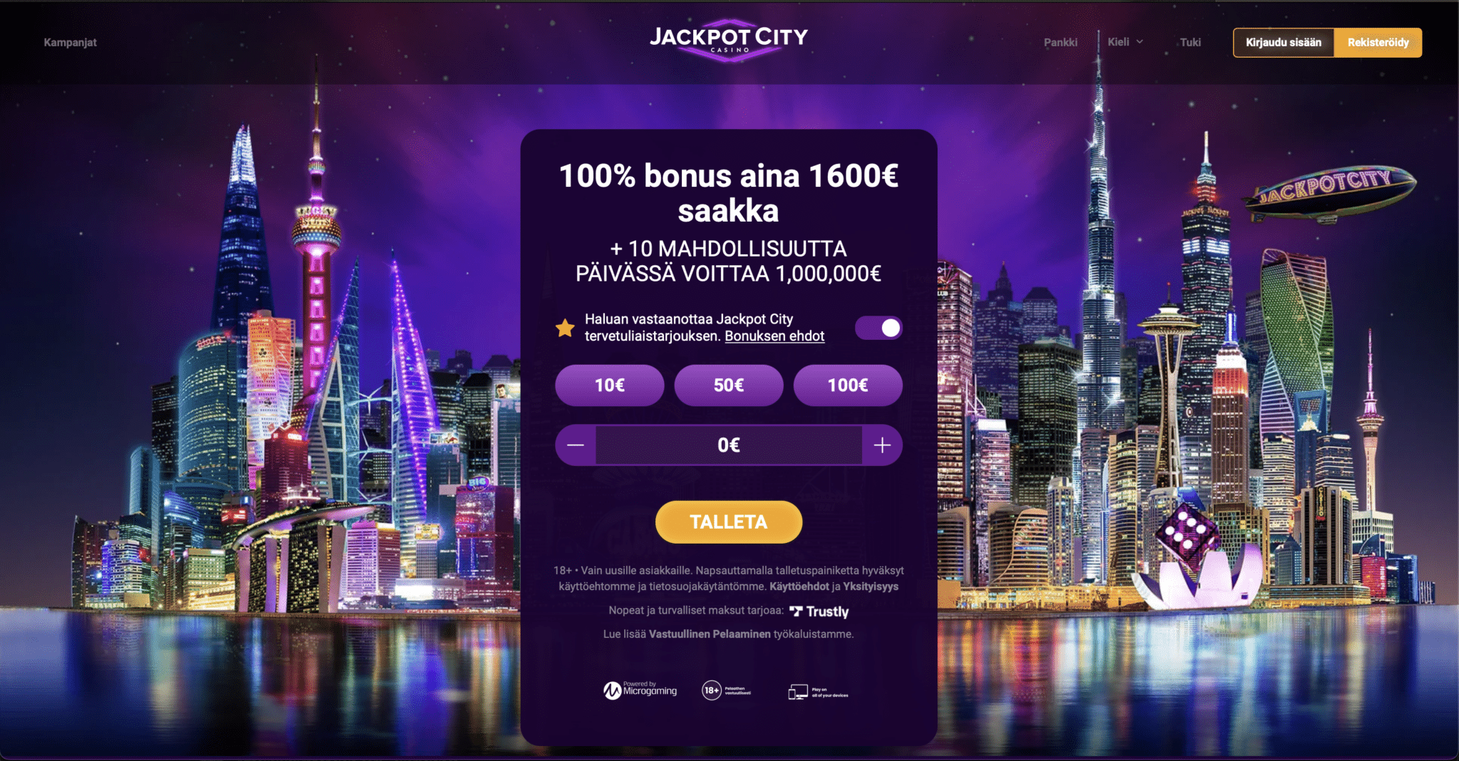 JackpotCity casino 